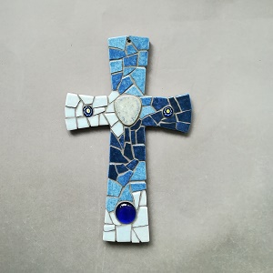 mozaikowy krzyż