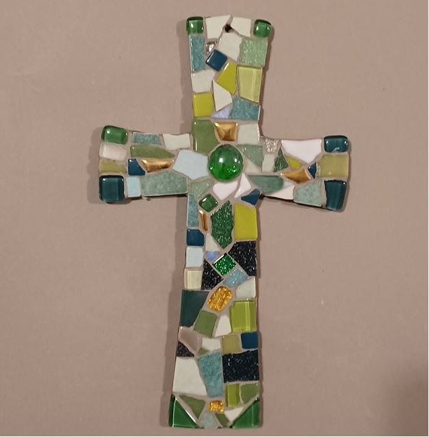 mosaic cross